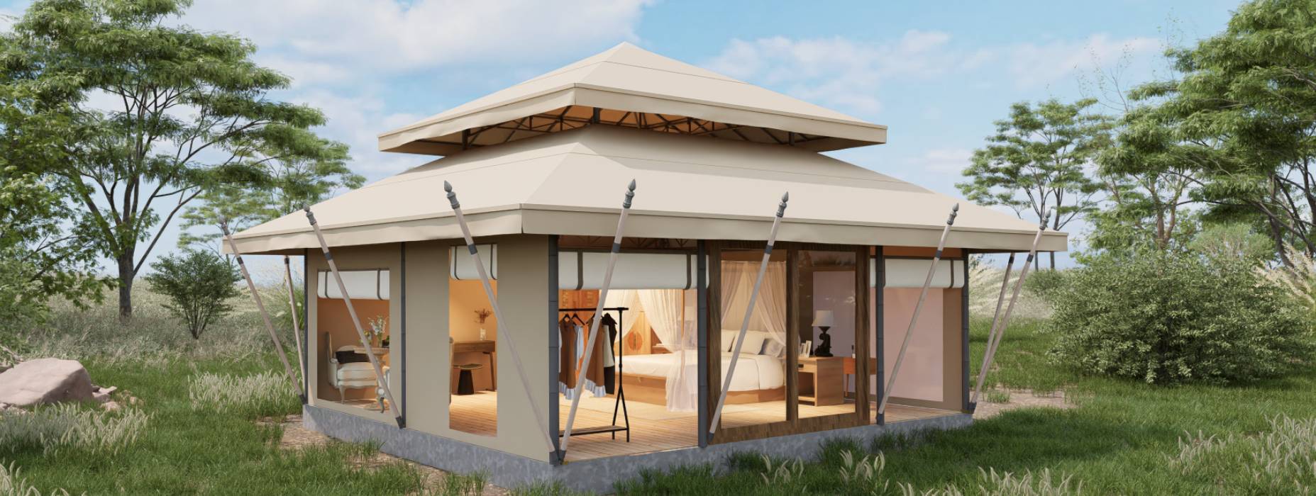 宜君县户外野奢帐篷